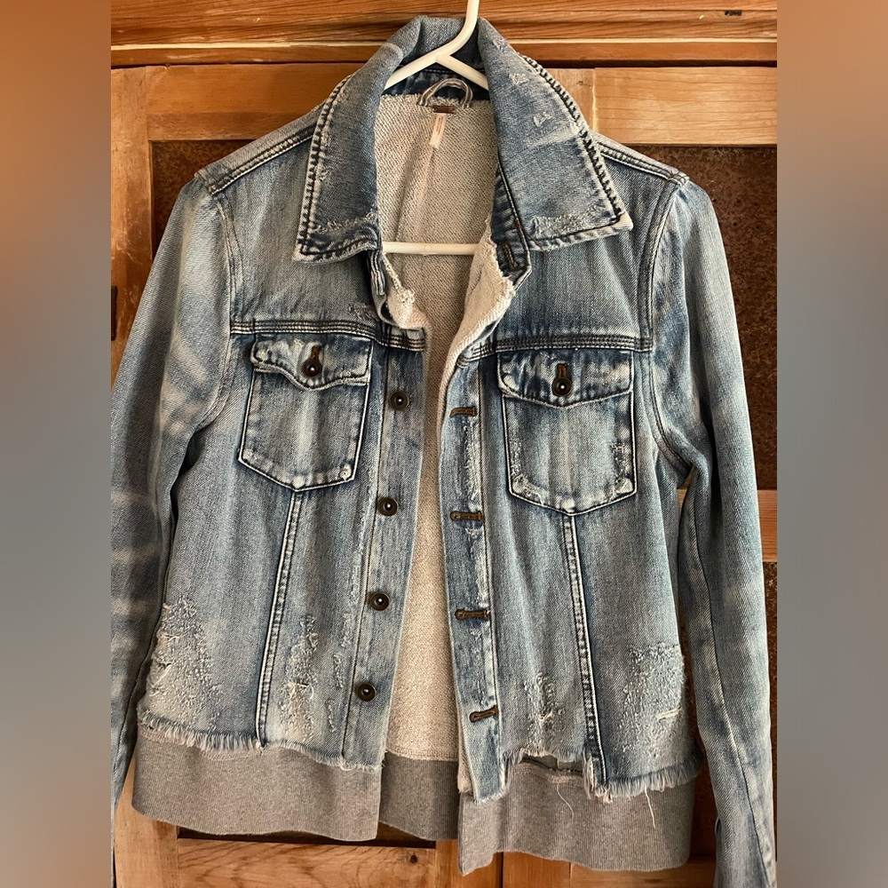 Free People Jean jacket